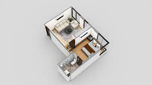 [00000015] ZMAR-T1-505 One Bed Standard